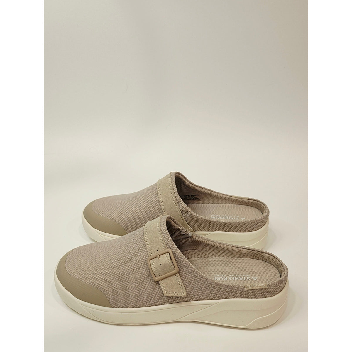 Staheekum Women's Slip-On Clog in Taupe