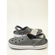 Crocs Unisex Bayaband Clog – Slate Grey/White | Men’s 11