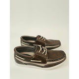 CHAPS Kanas Boat Shoes – Brown | Men’s Size 9