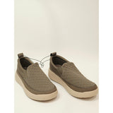 Staheekhum Quilted Slip-On Loafers for Women In Olive