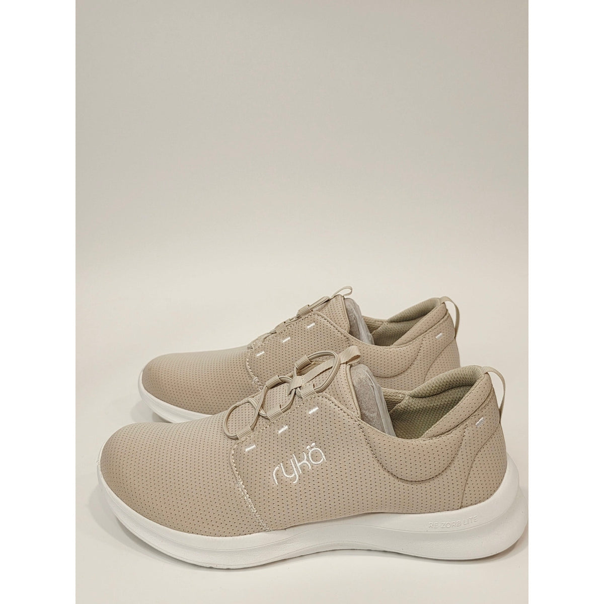 Ryka Renew Recovery Washable Bungee Sneakers Women's Beige