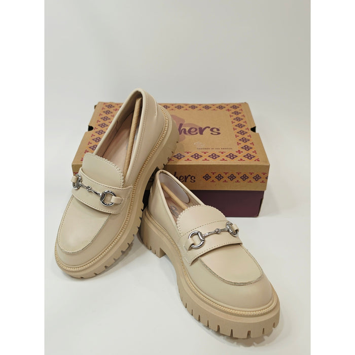 Skechers Modern Rugged Sweet Choice Off White Loafers