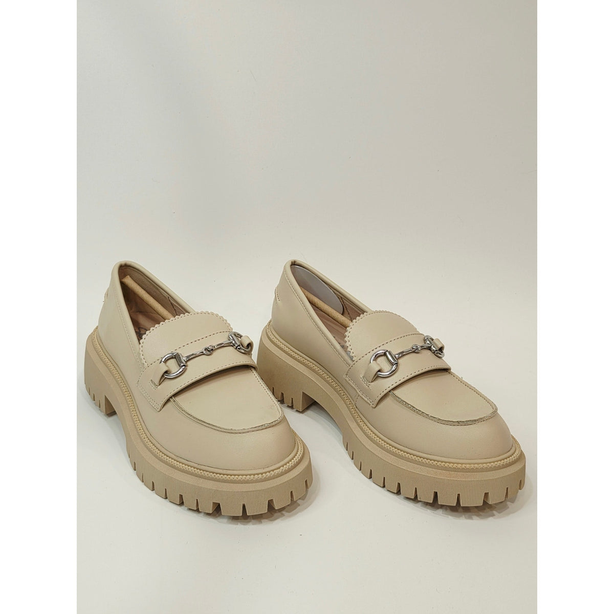 Skechers Modern Rugged Sweet Choice Off White Loafers