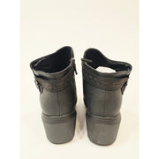 BOBS from Skechers Gala In High Demand Women’s Black Wedge Ankle Boots
