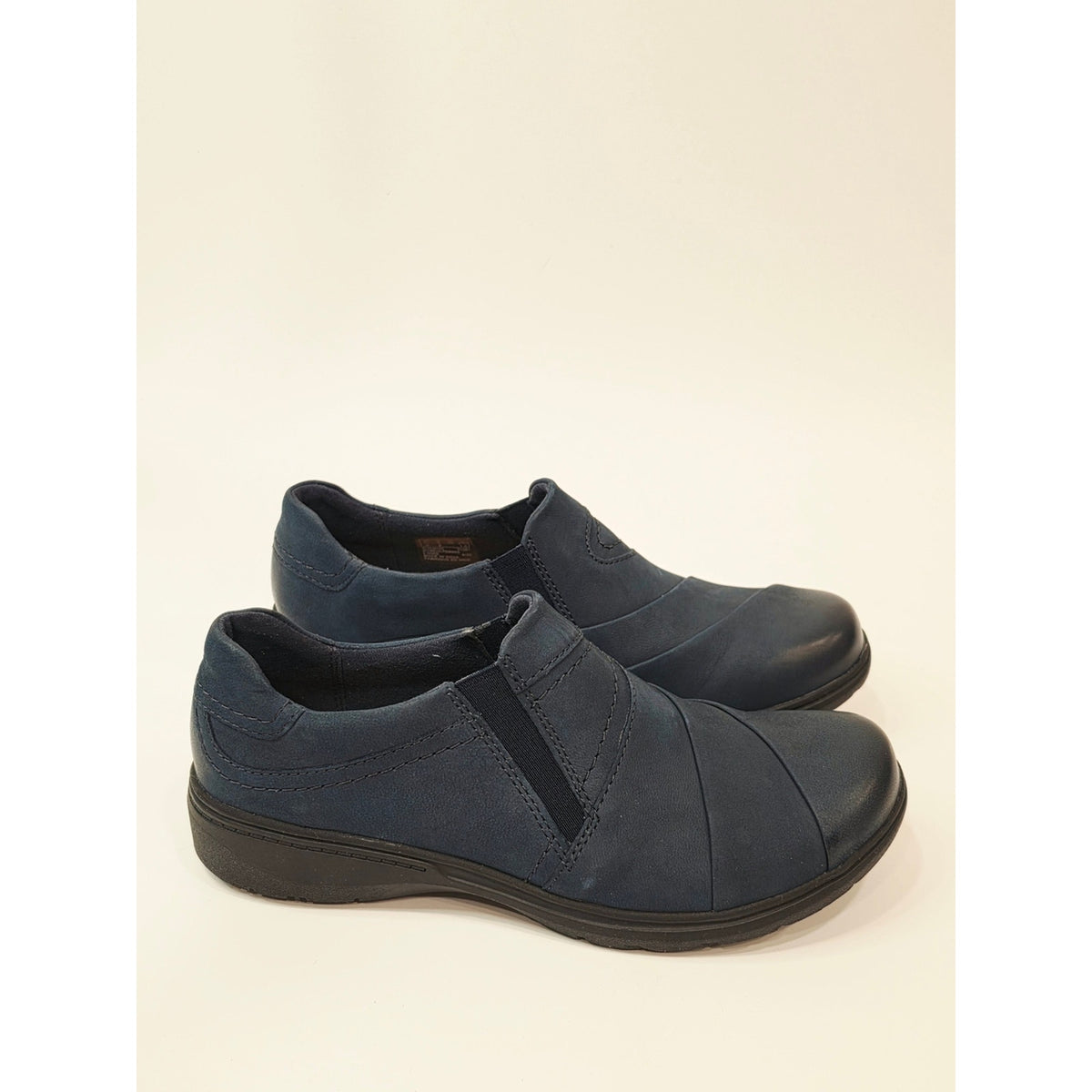 Clarks Carleigh Abby casual comfort loafers Navy Blue