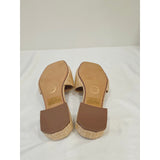 Journee Collection Jistina Women’s Pearl-Embellished Woven Slide Sandals Natural