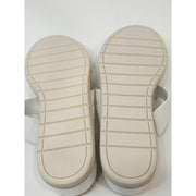 Anne Klein Lalasa Wedge Strappy Sandal White Womens US 8.5