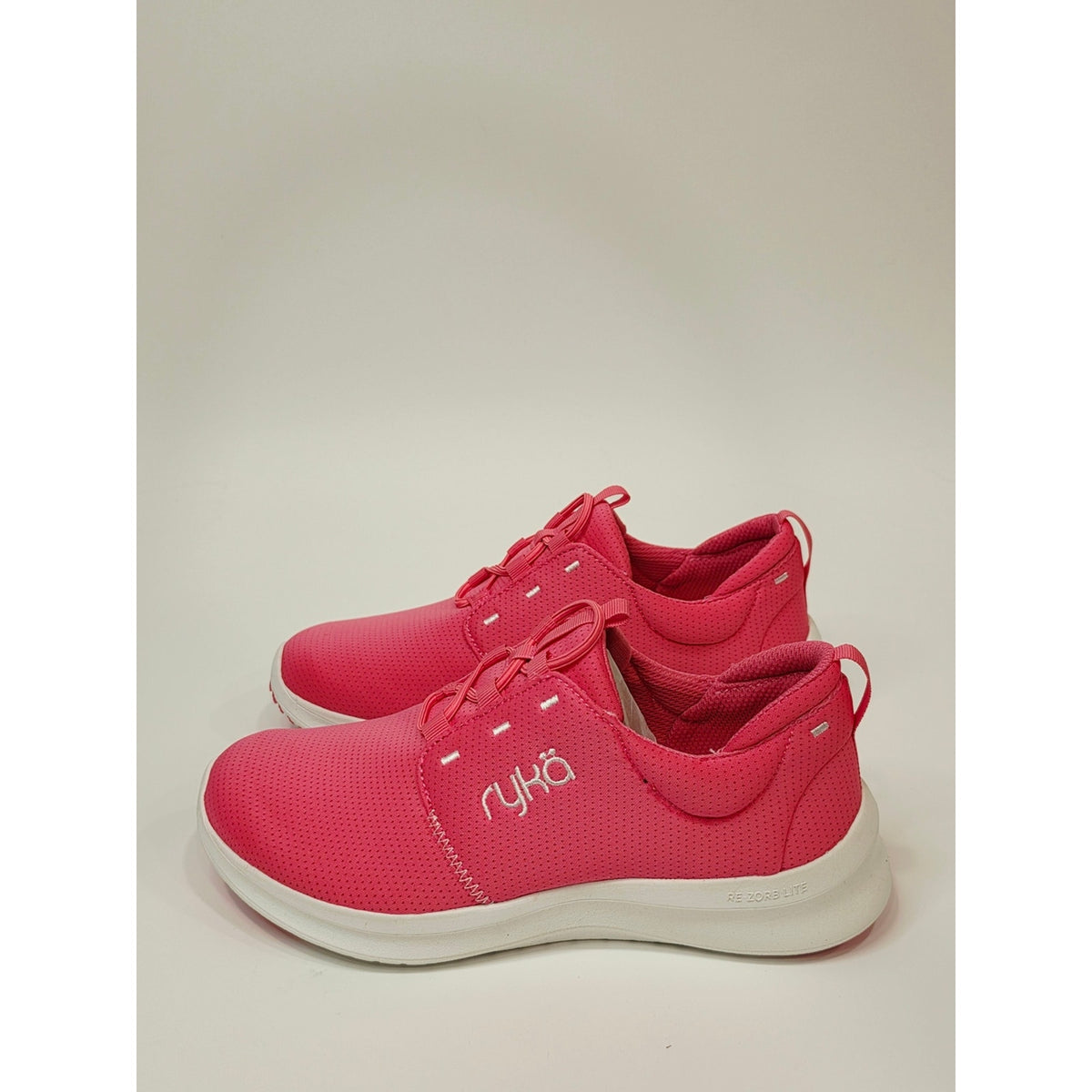 Ryka Women's Renew Recovery Washable Bungee Slip-On Sneakers Watermelon Pink