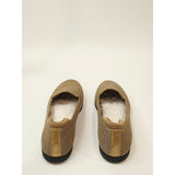 Clarks Cloudsteppers Washable Knit Slip-Ons in the style Carly Dream Fur in gold