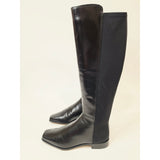 Vince Camuto Librina Black Over-the-Knee Leather Boots