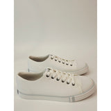 Ben Sherman Dorset Lo Men’s White Canvas Sneakers – Size 10