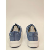 Ryka Women's Renew Recovery Washable Bungee Slip-On Sneakers Blue Wide Size 9.5