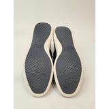 Izod Bannister Navy and Tan Low-Top Knit Lace-Up Sneakers