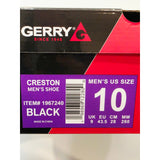 Gerry Creston Men’s Black Sneakers - Comfortable Everyday Trainer