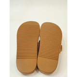 DV by Dolce Vita Usha/Rusha1 Women’s Tan Faux Suede Buckle Slide Sandals