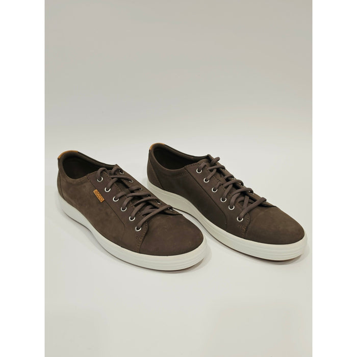 Ecco Soft 7 Men's Low-Top Sneakers in Dark Brown