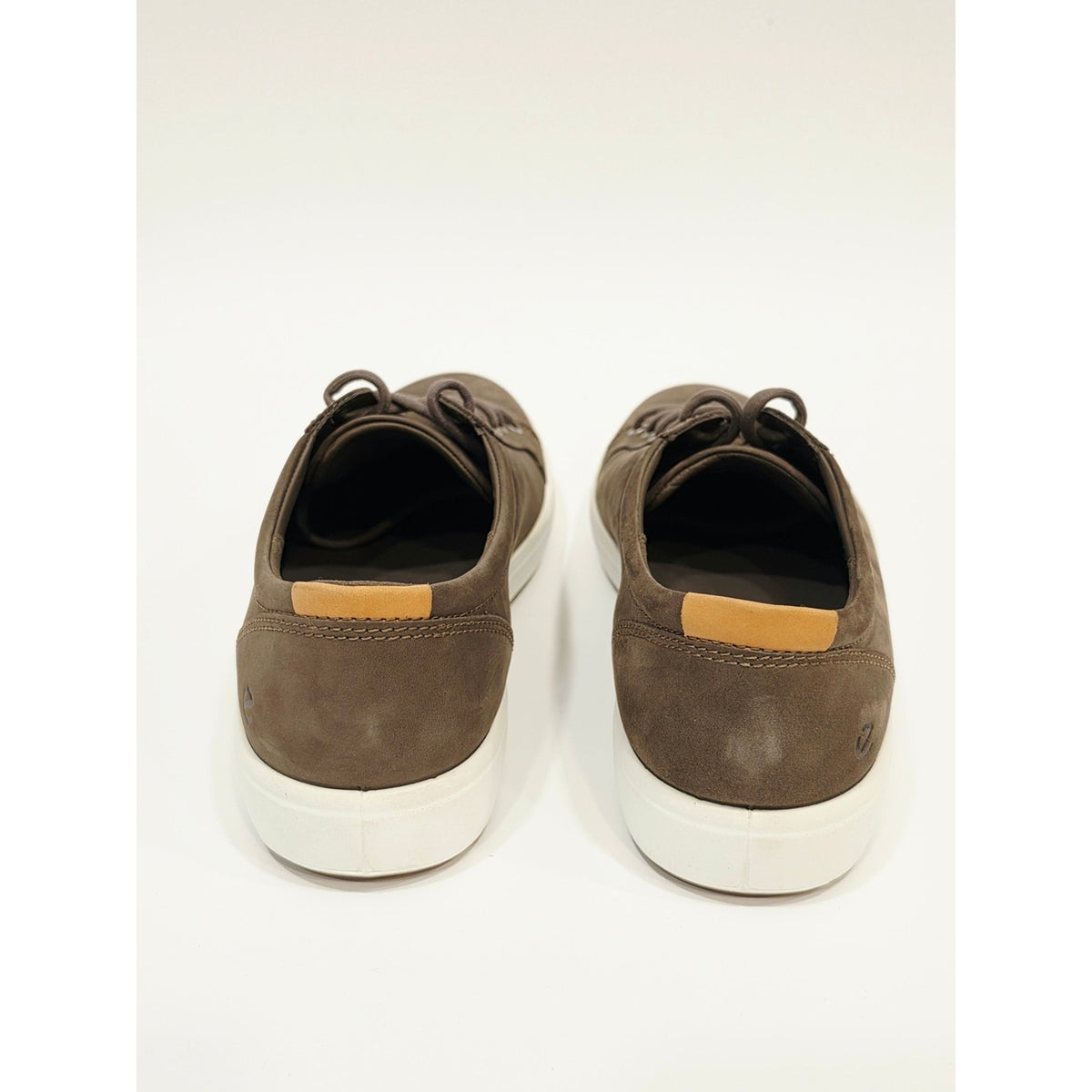 Ecco Soft 7 Men's Low-Top Sneakers in Dark Brown