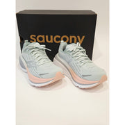 Saucony Hurricane 25 Women's Light Mint and Peach Running Sneakers US Size 6