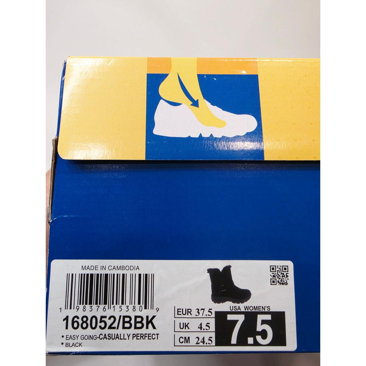 Skechers Easy Going Casually Perfect Black Slip-On Winter Boots