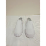 Lugz Clipper Wide White Canvas Slip-On Women's Flats