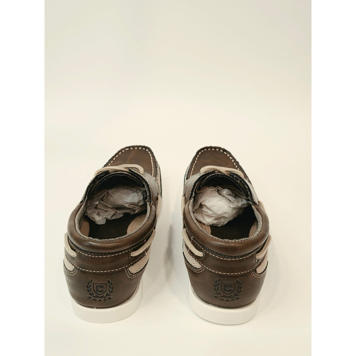 CHAPS Kanas Boat Shoes – Brown | Men’s Size 9