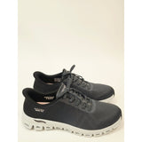 Skechers Women's Hands Free Swift Fit Grey And Black Slip-On Sneakers