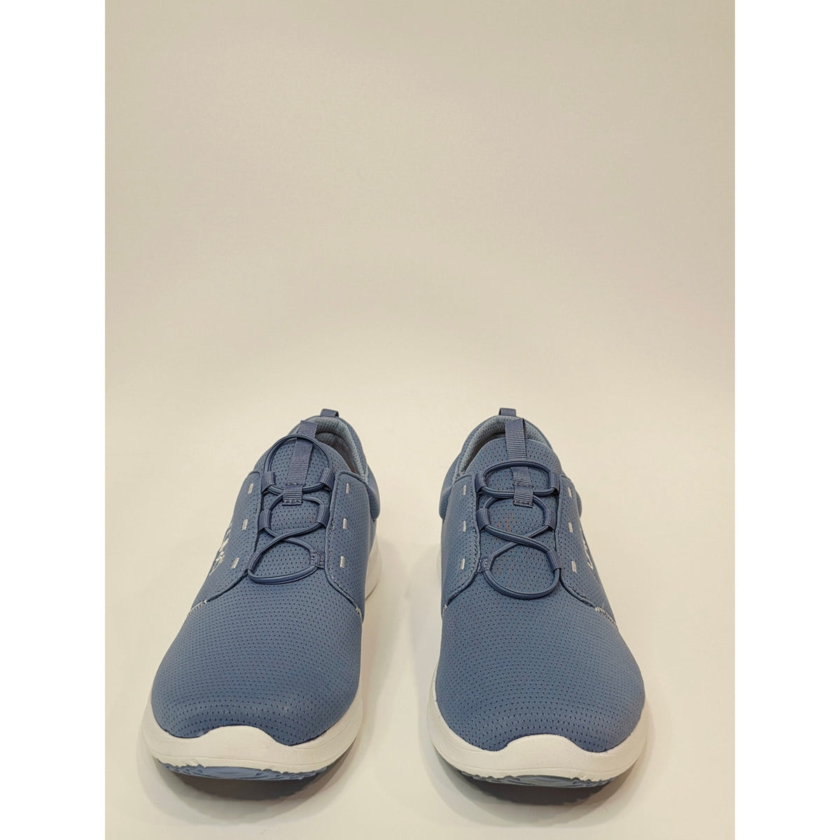 Ryka Women's Renew Recovery Washable Bungee Slip-On Sneakers Blue Wide Size 9.5