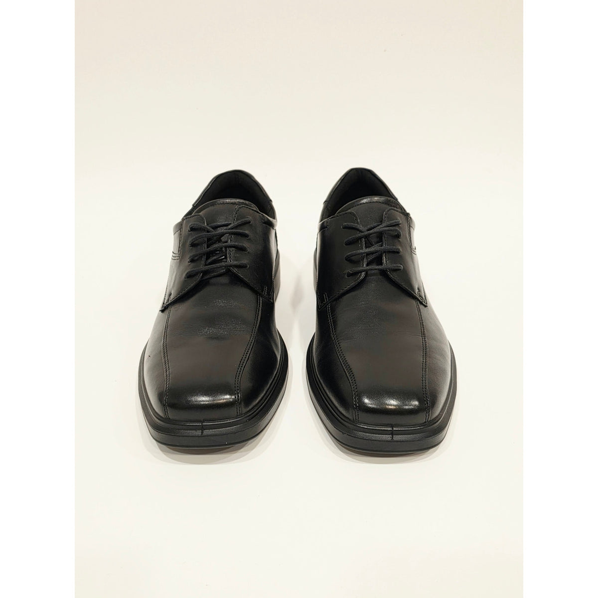 Ecco Helsinki 2 Derby Black Leather Men's Derby Dress Shoes
