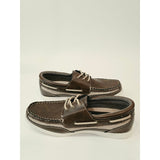 CHAPS Kanas Boat Shoes – Brown | Men’s Size 9