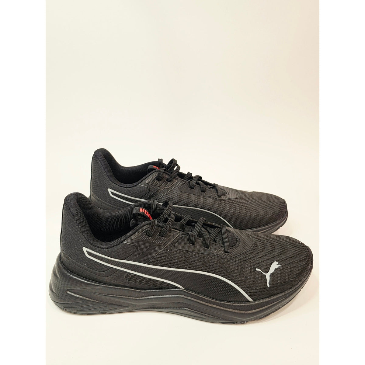 Puma Men’s Disperse Black Shoes With Soft Foam +