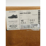Ecco Helsinki 2 Derby Black Leather Men's Derby Dress Shoes