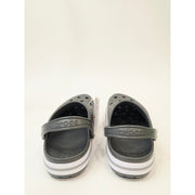 Crocs Unisex Bayaband Clog – Slate Grey/White | Men’s 11