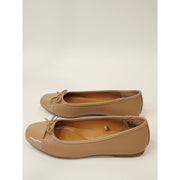 DV Dolce Vita Moxy Women’s Café Ballet Flats with Patent Toe & Bow – Size 6