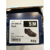 Stafford Black Dane Jr. Cap-Toe Lace-Up Dress Oxfords
