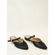 DV Dolce Vita Domainica Women’s Black Pointed-Toe Slingback Mules – Size 10