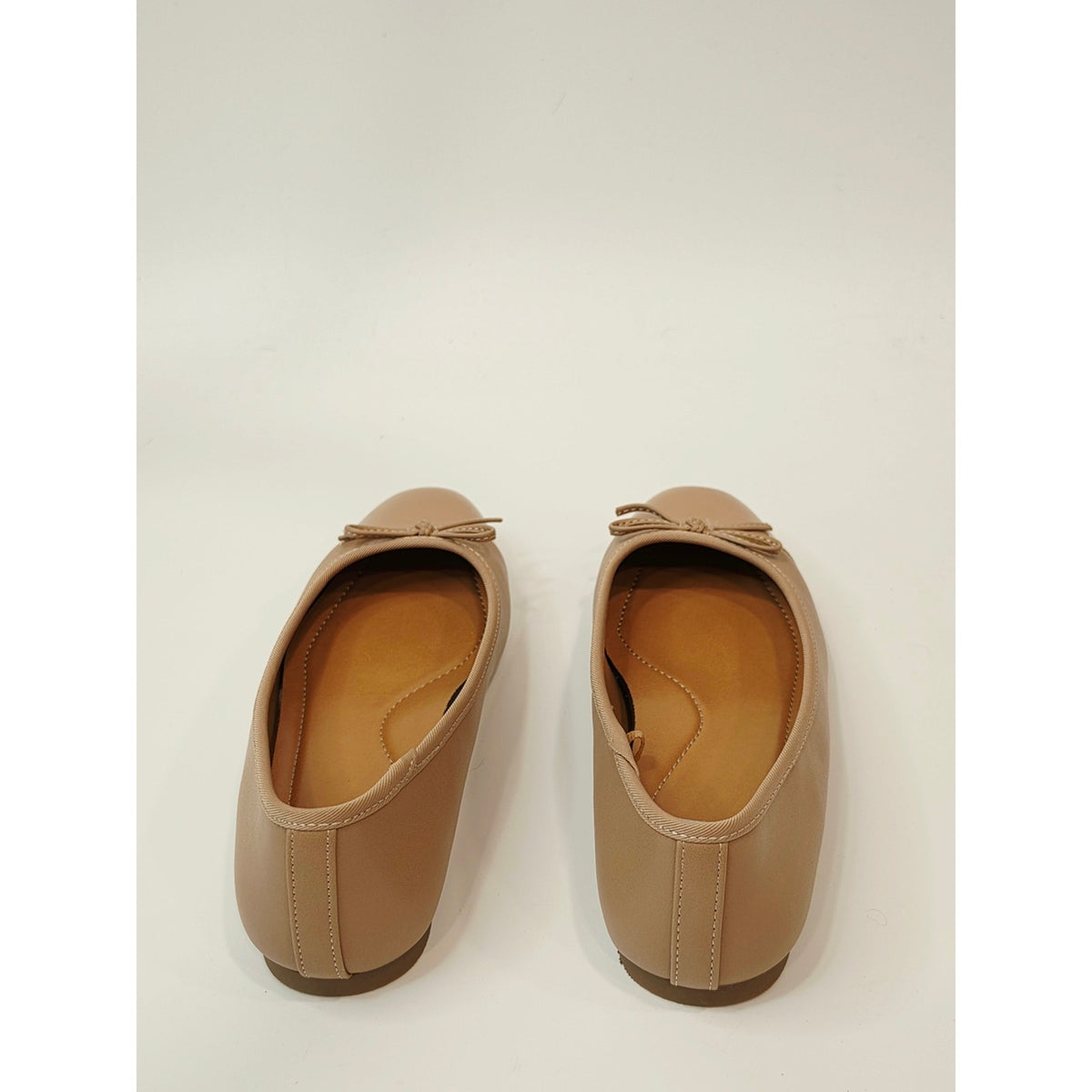 DV Dolce Vita Moxy Women’s Café Ballet Flats with Patent Toe & Bow – Size 6