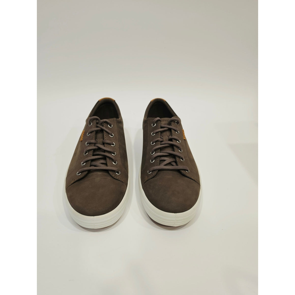 Ecco Soft 7 Men's Low-Top Sneakers in Dark Brown