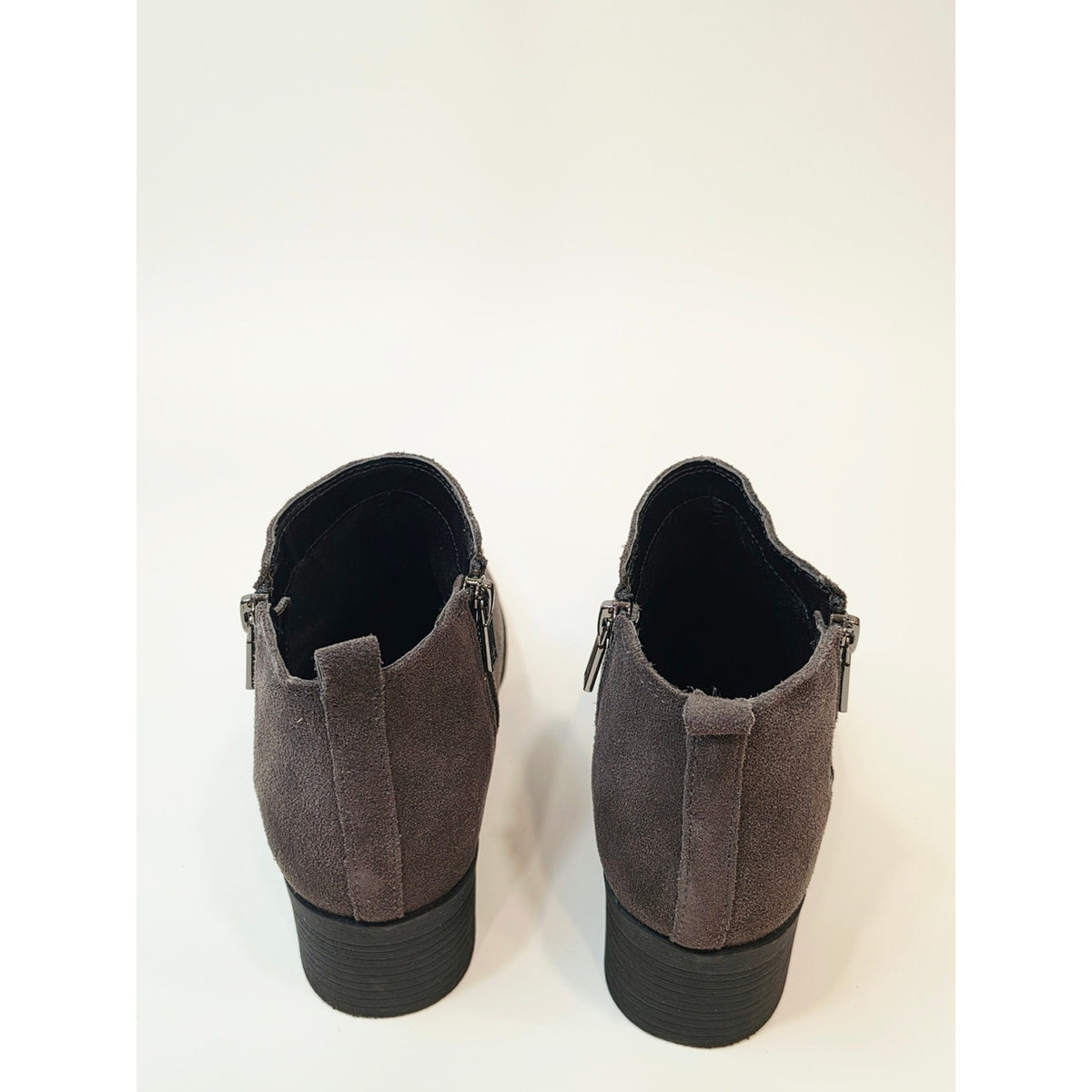 Kenneth Cole New York Dara Gray Suede Ankle Booties