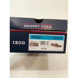 Izod Gray Seapoint Slip-On Loafers with Contrast Stitching