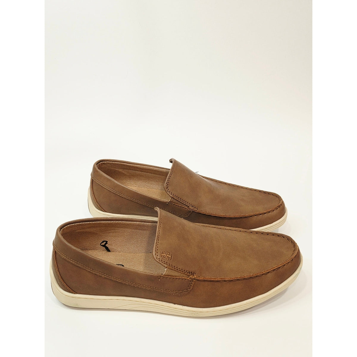 IZOD Seapoint Men’s Slip-On Casual Loafers in Tan