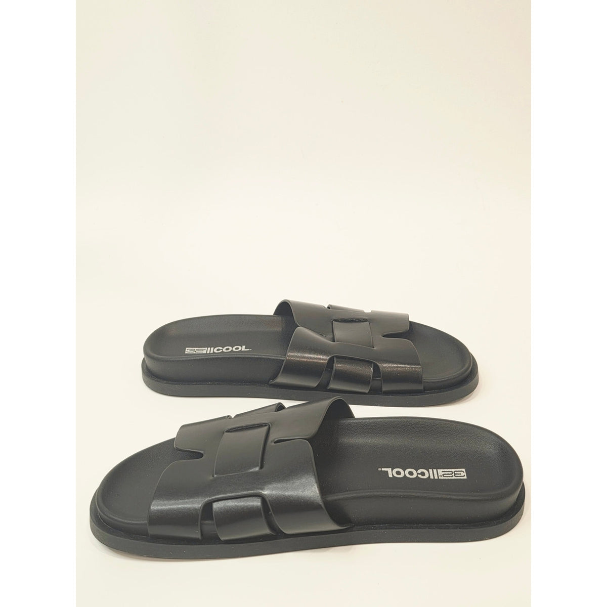 32 Degrees Cool H-Band Sandals Women’s Black Cushioned Slide Sandals