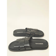 32 Degrees Cool H-Band Sandals Women’s Black Cushioned Slide Sandals