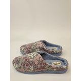 Dearfoams Women’s Cozy Clog Slippers – Floral | Size L (9–10)