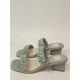 Dolce Vita Ronin Women’s Light Blue Denim Braided Heeled Sandals