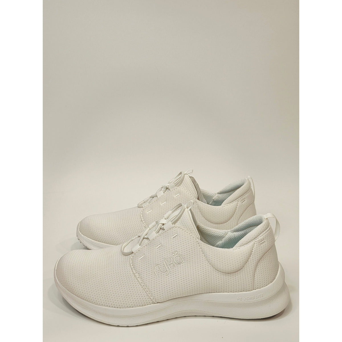 Ryka Women's Washable Bungee Renew Revocery White Slip-On Sneakers