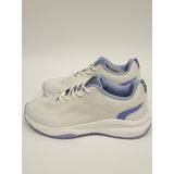 Khombu Women's Patan Off White and Lavender Sneakers