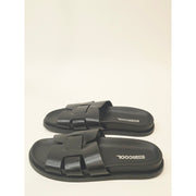 32 Degrees Cool H-Band Sandals Women’s Black Cushioned Slide Sandals