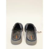 Comfort Slip-On Mule Clogs in Navy with Adjustable Strap