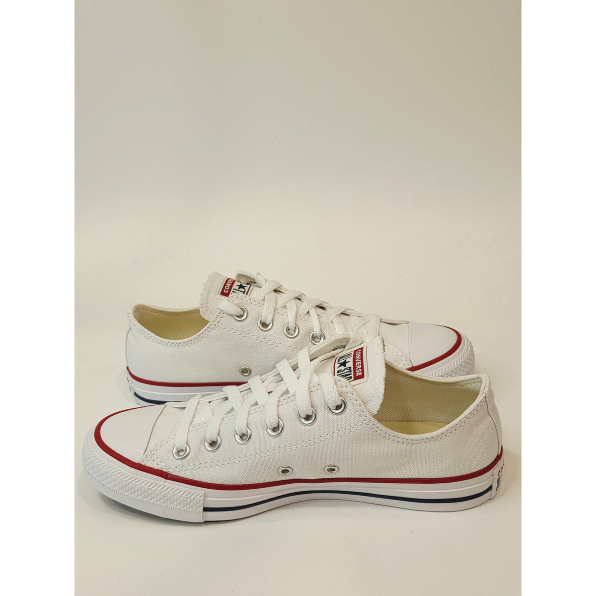 Converse Chuck Taylor All Star OX Optical White Low Top Sneakers – Size 8/6