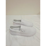 Lugz Clipper Wide White Canvas Slip-On Women's Flats
